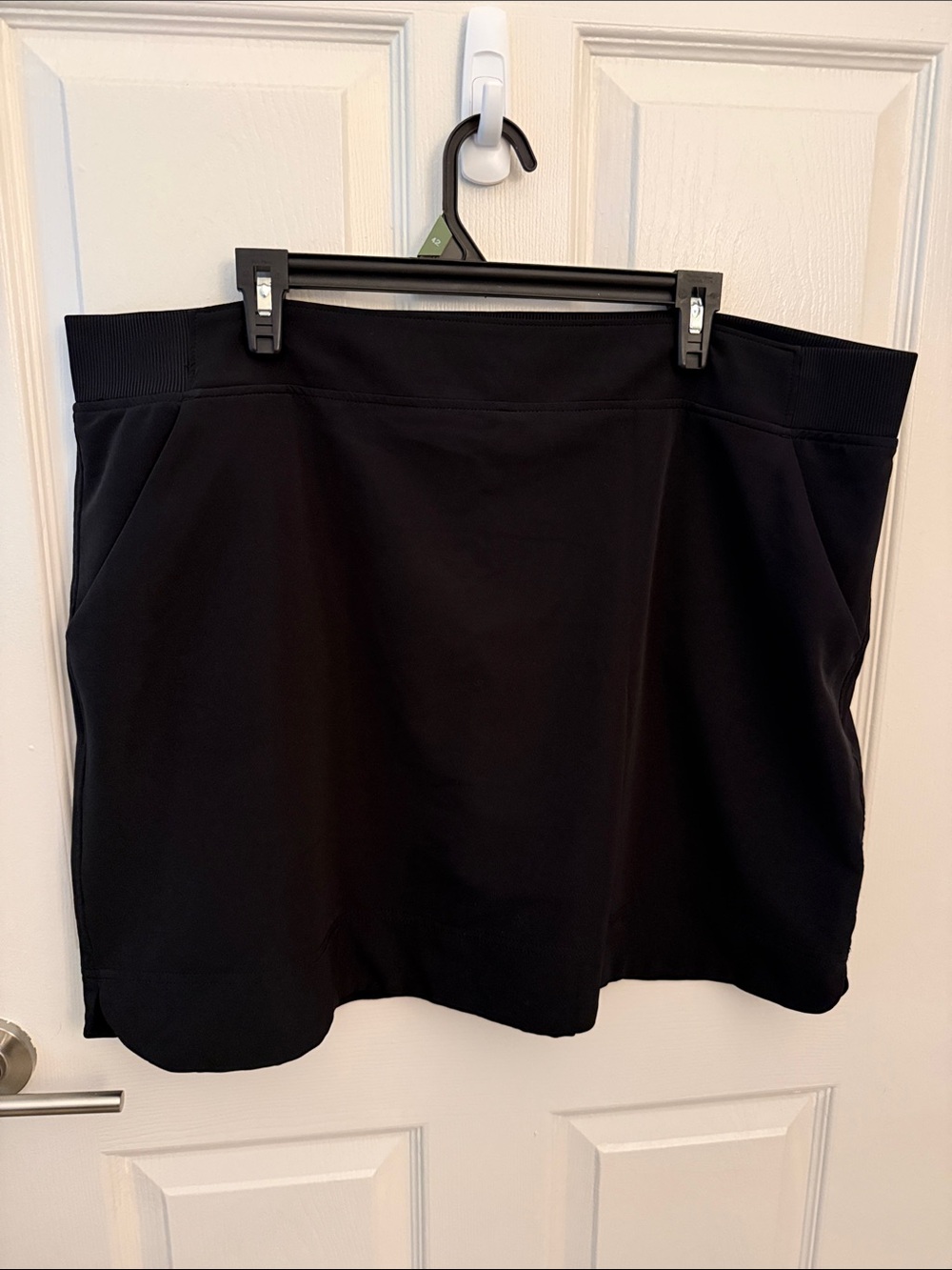 32 Degrees Black Athletic Skort